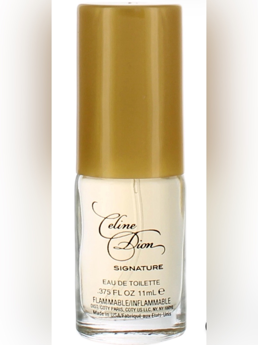 Signature By Celine Dion For Women Miniature EDT Perfume Spray 0.375oz Unboxed